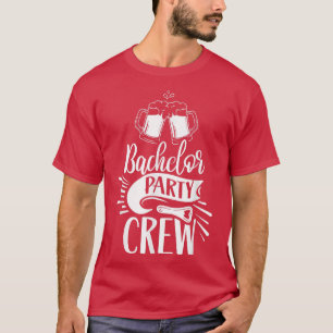 Camiseta Equipe de despedida de solteiro noivo noiva