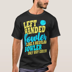 Camiseta Equipe de Diversão de Bowler na Esquerda da bolich