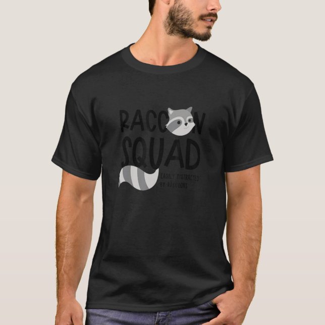 Camiseta Equipe de Dizer Irônico do Esquilo (Frente)