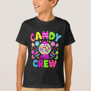 Camiseta Equipe de Doces de Halloween Fantasia de Doces par