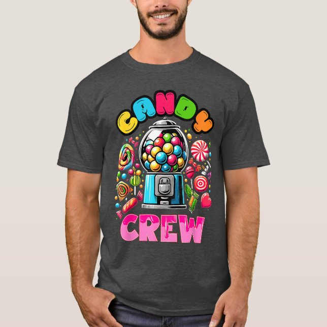 Camiseta Equipe de Doces Decorações Terra dos Doces Doçura  (Frente)