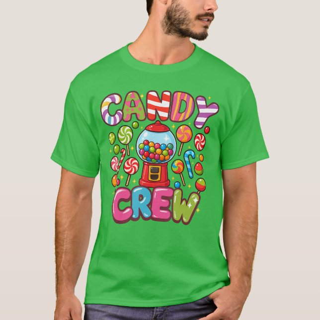 Camiseta Equipe de Doces Fantasia de Doces para Mulheres Te (Frente)