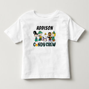 Camiseta Equipe de Doces Peanuts Gangue de Halloween
