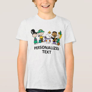 Camiseta Equipe de Doces Peanuts Gangue de Halloween