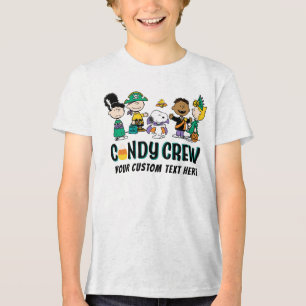 Camiseta Equipe de Doces Peanuts Gangue de Halloween