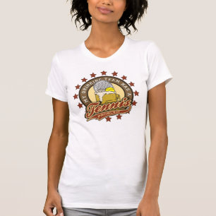 Camiseta Equipe de Drining do tênis