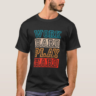 Camiseta Equipe de Duro de Duro de Trabalho - Basquete de E