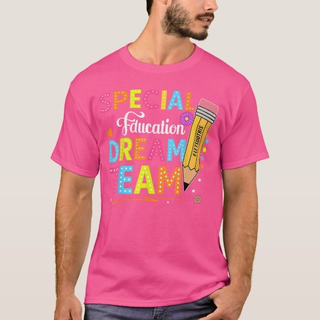 Camiseta Equipe de Educação Especial De volta às aulas SPED (Frente)