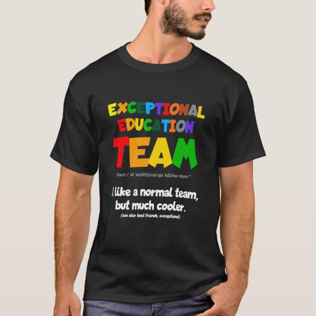 Camiseta Equipe de Educação Excepcional Sped Ese Professor  (Frente)
