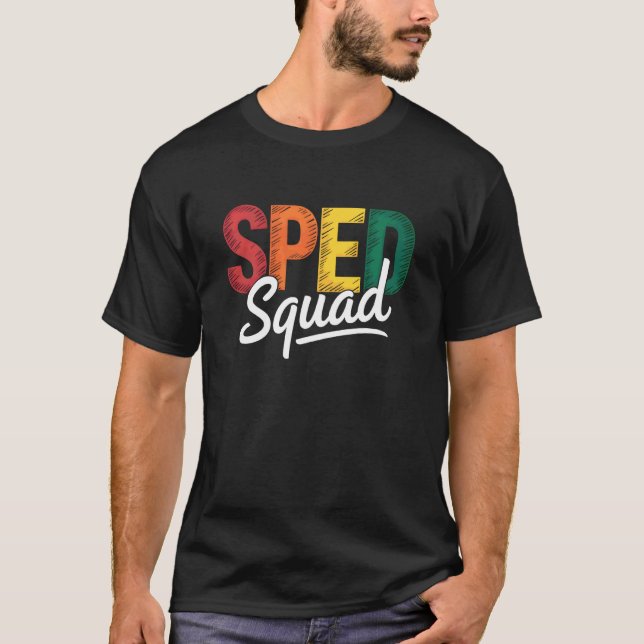 Camiseta Equipe de EE Engraçados Professores de EE Escola P (Frente)