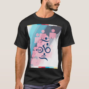 Camiseta equipe de endurance hub triathlon Graphic