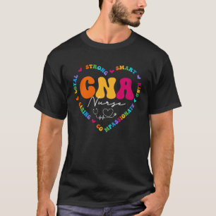 Camiseta Equipe de Enfermagem CNA Fofa Agradecimento Escola