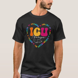 Camiseta Equipe de Enfermagem da UTI Fofa Agradecimento Esc