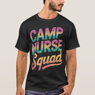 Camiseta Equipe de Enfermagem de Acampamento Enfermagem de