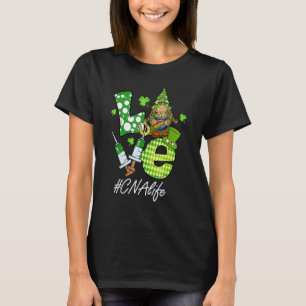 Camiseta Equipe de Enfermeira da Vida Cna Gnomos do Dia de