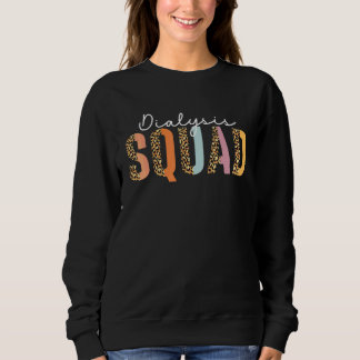 Camiseta Equipe de Enfermeira de Diálise Leopardo RN Enferm