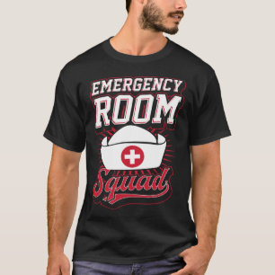 Camiseta Equipe de Enfermeira de Emergência Correspondente