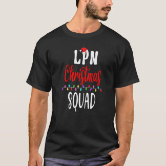 Camiseta Equipe de Enfermeira de Natal Correspondente Enfer