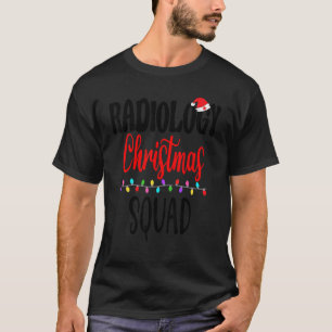 Camiseta Equipe de Enfermeira de Natal Correspondente Enfer
