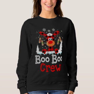 Camiseta Equipe de Enfermeira de Rena do Natal Buffalo Plai