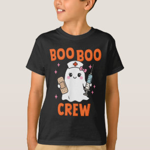 Camiseta Equipe de Enfermeira do Dia das Bruxas Boo Boo Fan