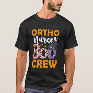 Camiseta Equipe de Enfermeira Ortopédica Boo Espantalho Boo