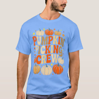 Camiseta Equipe de Escolha de Abóbora Groovy Correspondente