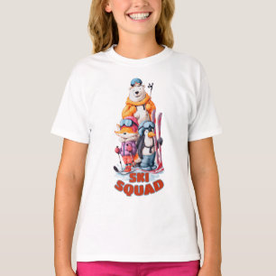 Camiseta equipe de esqui