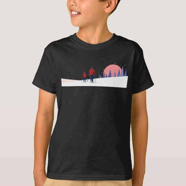 Camiseta Equipe de Esqui Backcountry (Frente)