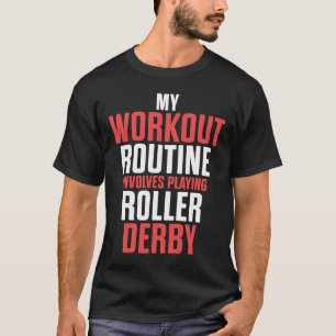Camiseta Equipe de Esqui do Roller Derby Player