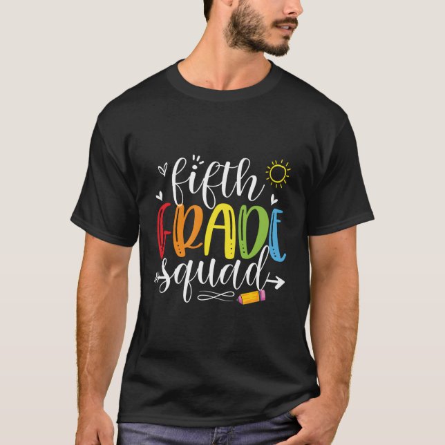 Camiseta Equipe de Estudantes do Quinto Professor do Quinto (Frente)