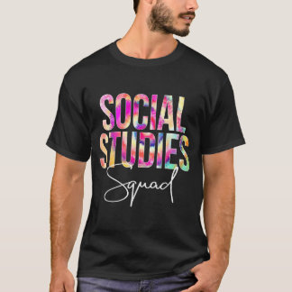 Camiseta Equipe de Estudos da Agência Governamental Tie Dye