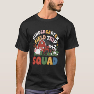 Camiseta Equipe de excursão da pré-escola Professor Alunos