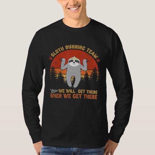 Camiseta Equipe de Execução de Lama em Execução (Frente)
