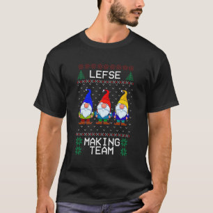Camiseta Equipe de Fazer de esquerda Tomte de Natal Nórdico