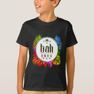 Camiseta Equipe de Férias Coloridas Li 2025
