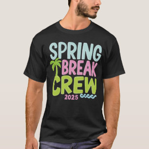 Camiseta Equipe de Férias de Primavera 2025 – Design de Fes