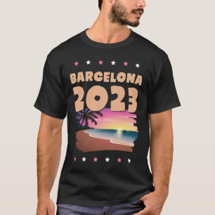 Camiseta Equipe de férias de Verão de 2023 em Barcelona