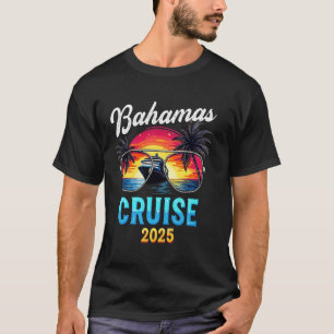 Camiseta Equipe de Férias em Família Garotas Foram para Cru