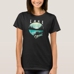 Camiseta Equipe De Férias Ra Do Lago legal Funny Pond Lagoo