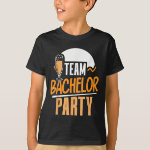 Camiseta Equipe de Festa de Despedida de Solteiro Noiva Noi