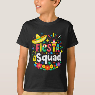 Camiseta Equipe de festa mexicana engraçada cinco de mayo f