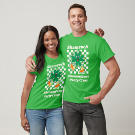 Camiseta Equipe de Festa Shamrock Shenanigans