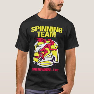 Camiseta Equipe de fiação em nenhum lugar - Ciclo de Ciclis