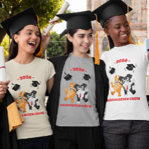 Equipe de Formatura de 2026 Cachorro de Desenho An