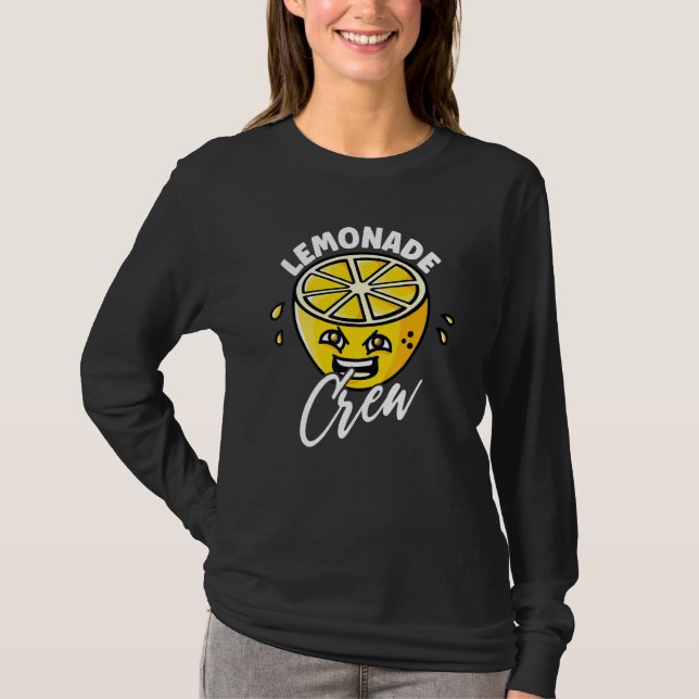 Camiseta Equipe de Funcionários de Limonete Incrível Fruta (Frente)