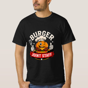 Camiseta Equipe de Funcionários do Burger Joint 👨‍🍳