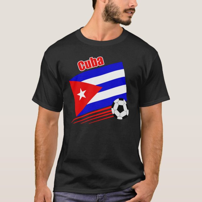 Camiseta Equipe de futebol cubana (Frente)