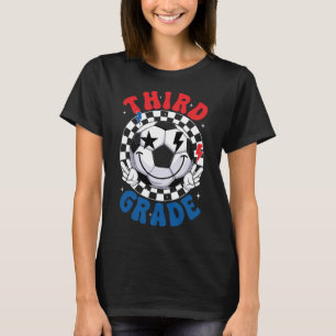 Camiseta Equipe de futebol da terceira série Groovy primeir
