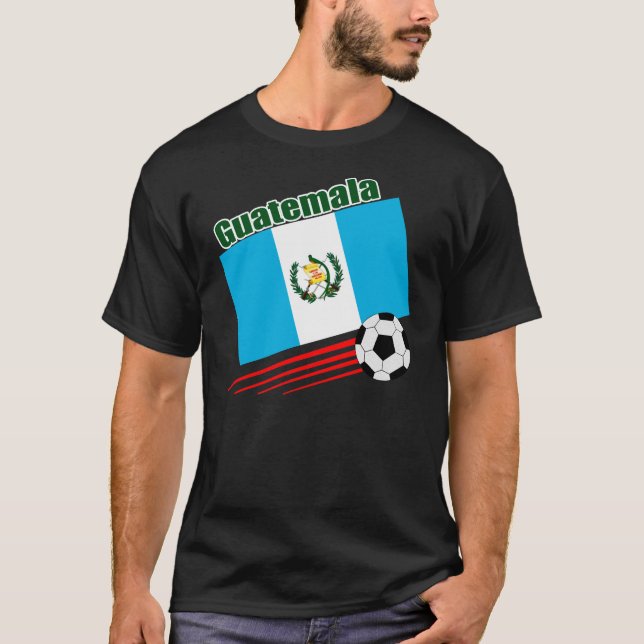 Camiseta Equipe de futebol de Guatemala (Frente)